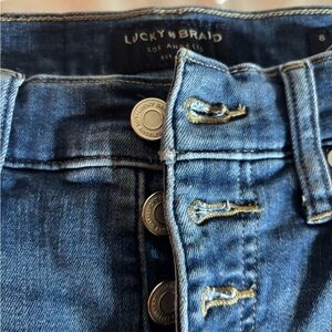 Lucky Brand Women's High Rise Dark Blue Jeans